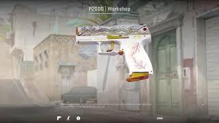 P2000 | Golden Dynasty CSGO 2 SKIN