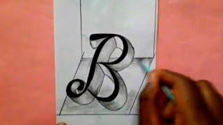 How to draw Bnin 3d sketch on paper || Easy 3d sketch Drawing on paper.