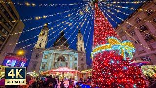 Budapest Europe's Best Christmas Market Walking Tour 2024