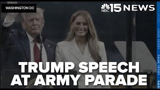 Full Trump speech at Army parade - WPMI NBC 15