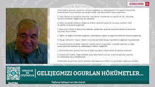  𝐒𝐎𝐑𝐀𝐆𝐋𝐀𝐑 𝐖𝐄 𝐃𝐔̈𝐒̧𝐔̈𝐍𝐉𝐄𝐋𝐄𝐑 | Gelejegmizi ogurlan hõkümetler...