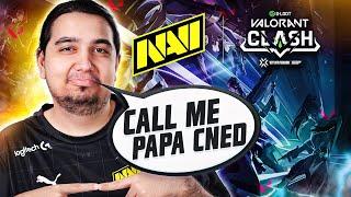 ПАПА cNed! | NAVI Тимспик на G-Loot VALORANT Clash