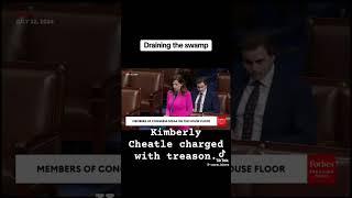 former head of the Secret Service Kimberly Cheatle charged with treason.