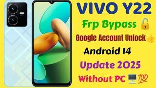 VIVO Y22 FRP BYPASS/ GOOGLE ACCOUNT REMOVE/ NEW SECURITY UPDATE 2025/EASY TRICKS/ WITHOUT PC