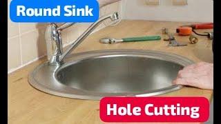 How to EASILY cut a Kitchen Sink Hole