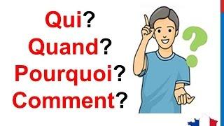 French Lesson 57 - Interrogative Pronouns QUESTION WORDS Ask questions - Pronoms Interrogatifs
