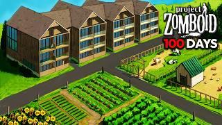 I Spent 100 Days Building the Ultimate Farm in Project Zomboid