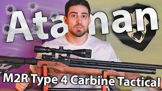 PCP Ataman M2R Type 4 Carbine Tactical 615C/RB (5.5 мм) видео обзор