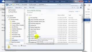 Microsoft Excel 2013 Tutorial 113  Save and Open SkyDrive Files