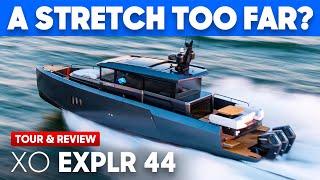 New ADVENTURE BOAT King?  XO Explr 44 Tour & Review