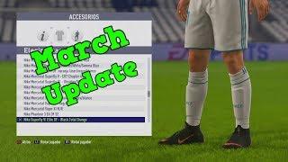 FIFA 18 | New Boots March Update (Unlocked Hidden Boots)