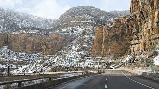 4K - Epic Colorado Winter Wonders  - Part 1 - featuring Vail Glenwood Springs and Grand Junction