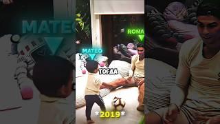Роналду учит Матео играть в футбол  #shorts #ronaldo