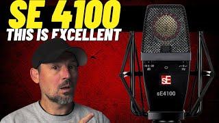 SE Electronics 4100 Review | Audio Quality Test | Mic Comparison