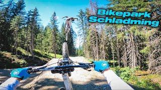 DOWNHILL RIDING at Bikepark Schladming!