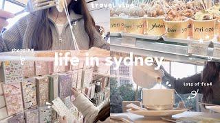 sydney vlog ≈≈ exploring the city, cruise, shopping, night market, lots of food & more