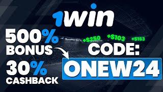 1WIN PROMO CODE - ONEW24 BONUS 500% AND 30% CASHBACK