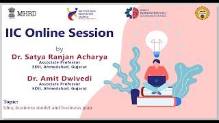 Session 14: Idea, business model and business plan