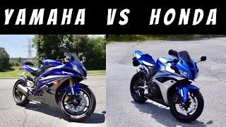 Honda CBR600RR VS Yamaha R6 | The BEST 600CC Bike!?