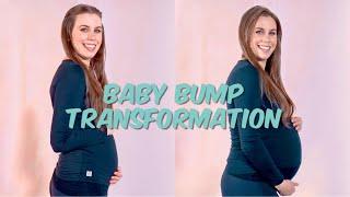 BABY BUMP TRANSFORMATION | Christina Cimorelli's First Full Term  Pregnancy!