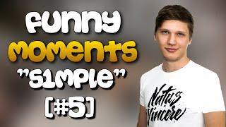 Funny & Best moments S1MPLE "VAC GOD" [#5] - CS:GO