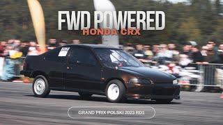 Dragrace - Travi Garage Honda CRX @ Grand Prix Polski 2023 Round 1