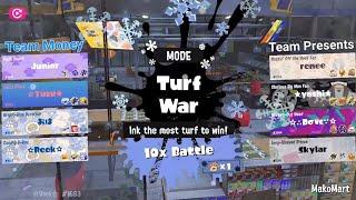 Splatoon 3 - FrostyFest 2025 - Open 10x Battle - MakoMart - Team Money vs. Team Presents #2