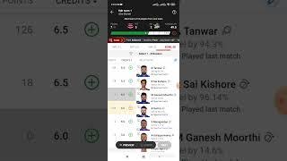 ITT vs SS Dream11 Team || ITT vs SS Dream11 Prediction || #ittvsss #dream11
