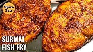 FISH FRY - SURMAI FISH RECIPE | EASY FISH FRY RECIPE | MASALA FISH FRY