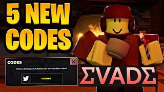 ️NEW️ ALL WORKING CODES FOR EVADE IN 2024! ROBLOX EVADE CODES