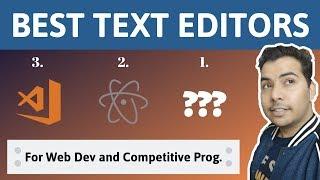 Best Text Editors For Web Development And Competitive Programming