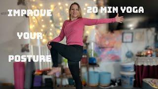 Yoga to Walk Through the Storm with Grace | 20 Min Daily Vinyasa Flow | Dancing Shiva | Balance