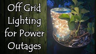 Off Grid Lighting (From Live Show Episode 5)