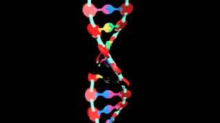 Stylized DNA molecule