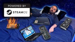 Over 2 Hours of SteamOS Installations GONE WRONG to Conk Out To