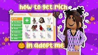 How to get RICH in Adopt me! (ROBLOX)