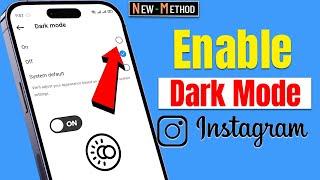 How to Enable Dark Mode on Instagram 2024 [ Quick & Easy ]