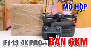 Unboxing the first Flycam F11s 4K Pro+ 6km version in Vietnam!!!