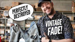 Fade Review: Dirty Fade Selvedge Faded To A Vintage Light Blue