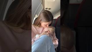 Realistic flight with my baby ️ #shortsviral #baby #minivlog #viral #shorts #short #shortsvideo