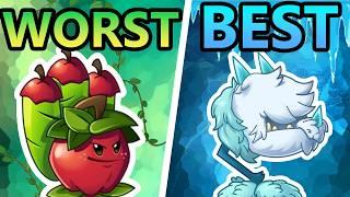 Ranking every premium plant from worst to best. (PvZ2)