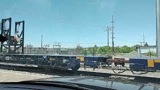 BNSF Air Turbine Blade Train In Casper - 2