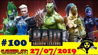 #100 RAID: Shadow Legends | Разбираем 12 новых героев | 27/07/2019