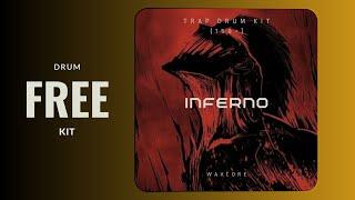 [FREE] TRAP DRUM KIT (150+) "INFERNO" - 2025