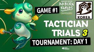 TFT TOURNAMENT: TACTICIAN TRIALS 3 DAY 1! (GAME #1) - Teamfight Tactics Set 11 Inkborn Fables