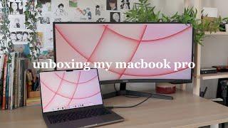 MacBook Pro 14’’ 2021 M1 Unboxing & Set Up As A UX Designer