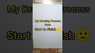 My Drawing Process🫡 #drawing #art #shorts #artwork #fy