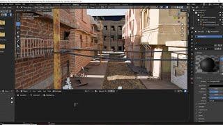 Blender Tutorial I How To Texture An Abandoned City Like A Pro