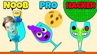 Can We Go NOOB vs PRO vs HACKER in SPILL IT?! Prezley