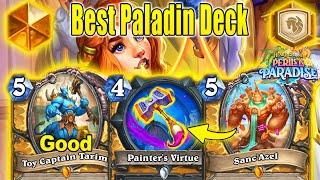 Over 86% Winrate Best Handbuff Paladin Deck To Craft At Perils in Paradise Mini-Set | Hearthstone